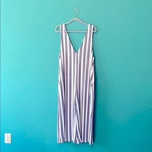 North End Striped Jumpsuit